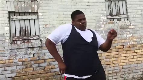 Make the ground shake@y_chubs2funny. . Fat guy dancing meme